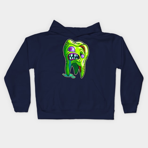 The Hills Have Teeth Kids Hoodie by ArtisticDyslexia